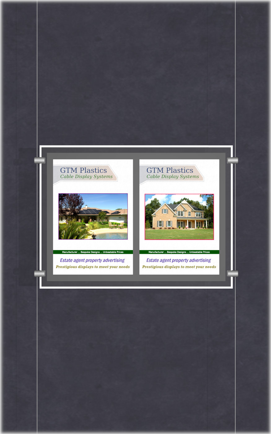 LED Poster Display - 2x1 PT