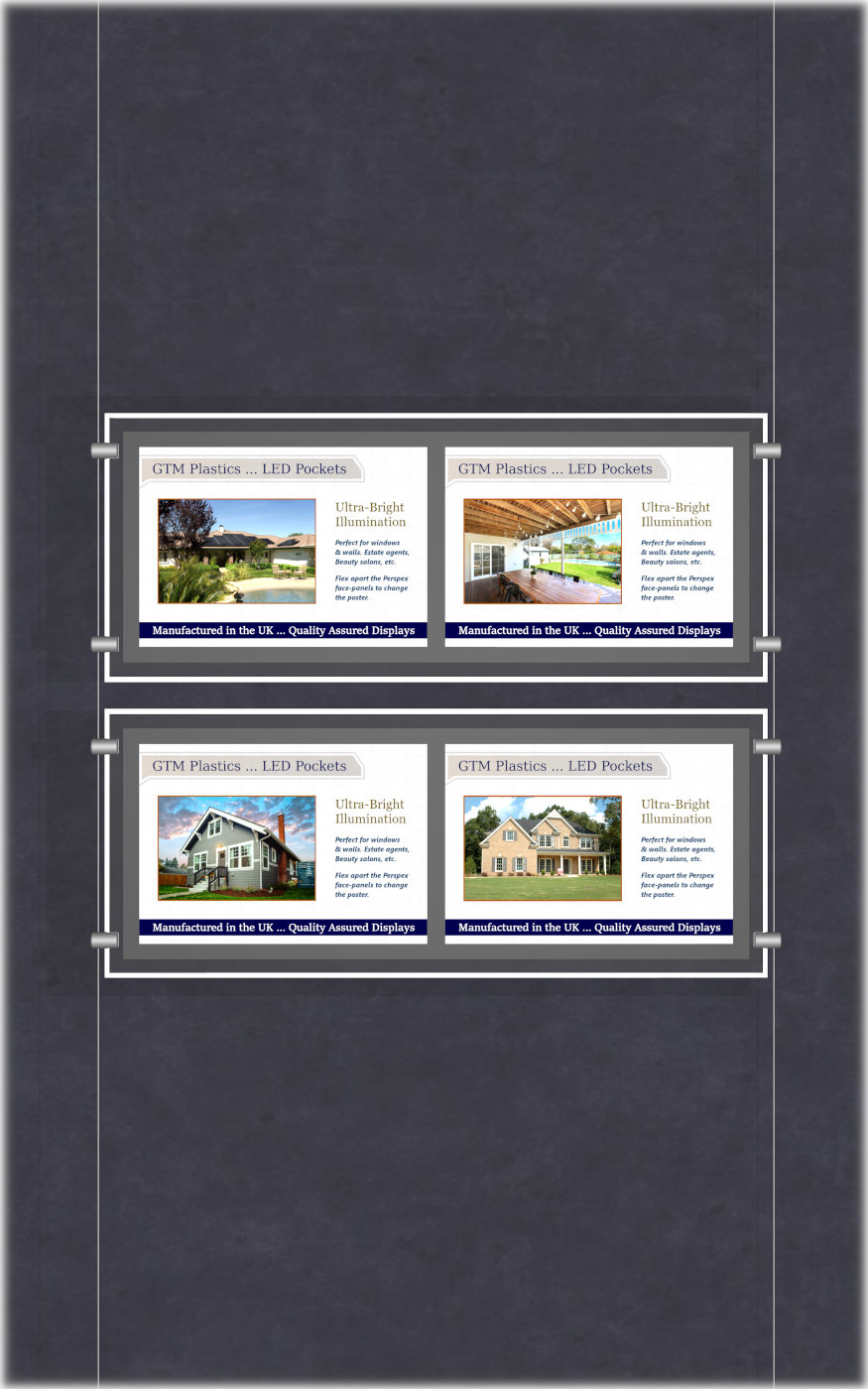 LED Poster Display - 2x2 LS