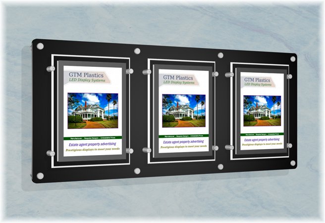 LED Wall Pockets - A4PT-SW-3PK