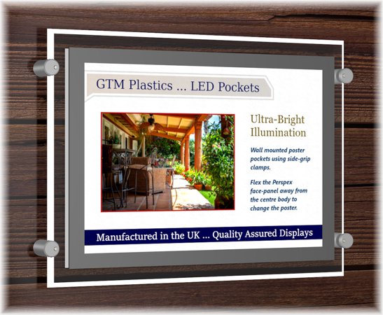 LED Wall Pockets - LS - Single